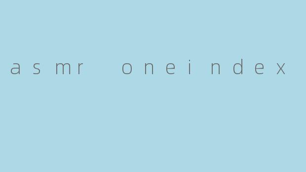 asmr oneindex
